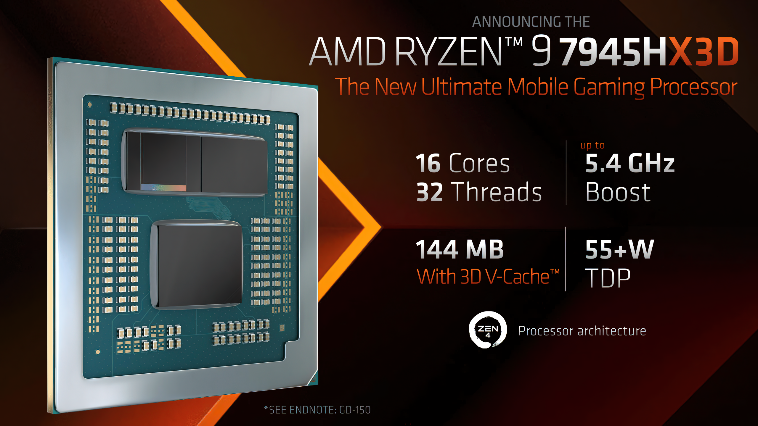 AMD Unleashes The Ryzen 9 7945HX3D, First 3D V-Cache CPU For Laptops & Powers ASUS ROG SCAR 17 X3D 2