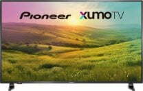 Pioneer TV with rolling hills landscape screensaver